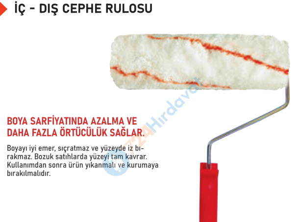ORİENT BFR425 İÇ VE DIŞ CEPHE RULOSU 25 CM (2'Lİ PAKET)