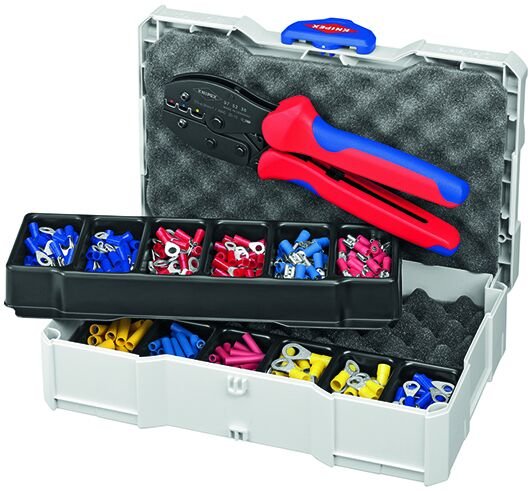 Knipex 97 90 21 Çantalı Papuç Sıkma Seti