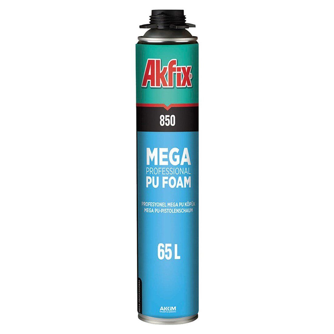 Akfix FA007 Mega Profesyonel PU Köpük 850 ml / 1000 gr