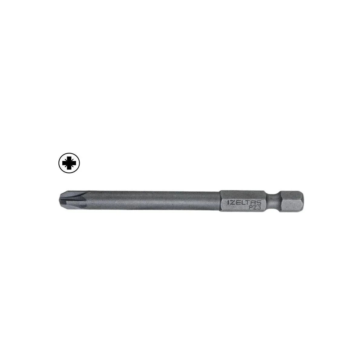 İzeltaş Pozidriv Bits Uç Pz 3 (75 Mm)