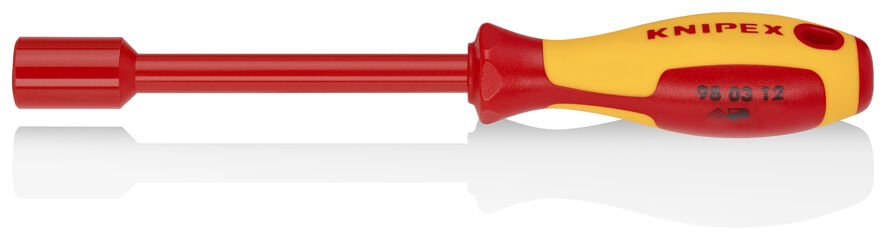 Knipex 98 03 12 12x125mm VDE İzoleli Lokma Uçlu Tornavida