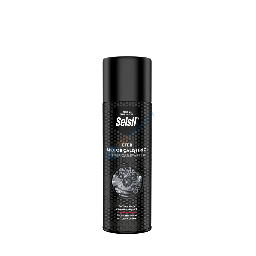 Selsil Eter Motor Çalıştırıcı 200 ml Berrak