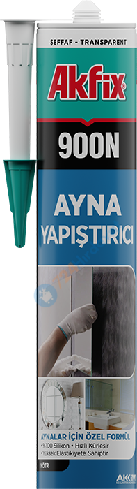Akfix SA081.1 900N Nötr Ayna Yapıştırıcı 310 ml Şeffaf