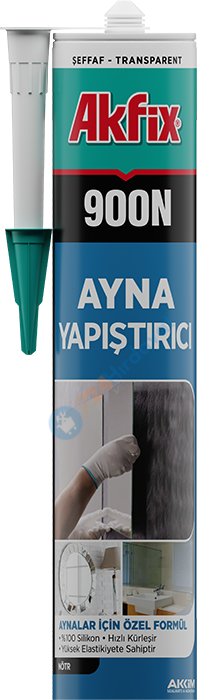 Akfix SA081 900N Nötr Ayna Yapıştırıcı 280 ml Şeffaf