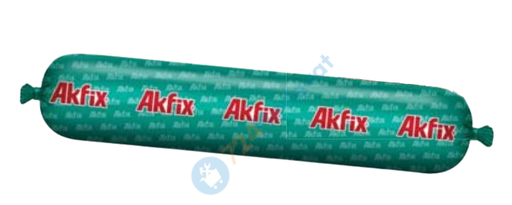 Akfix AA761 AC607 Yangına Dayanıklı Akrilik Mastik 600 ml Beyaz (Sosis)