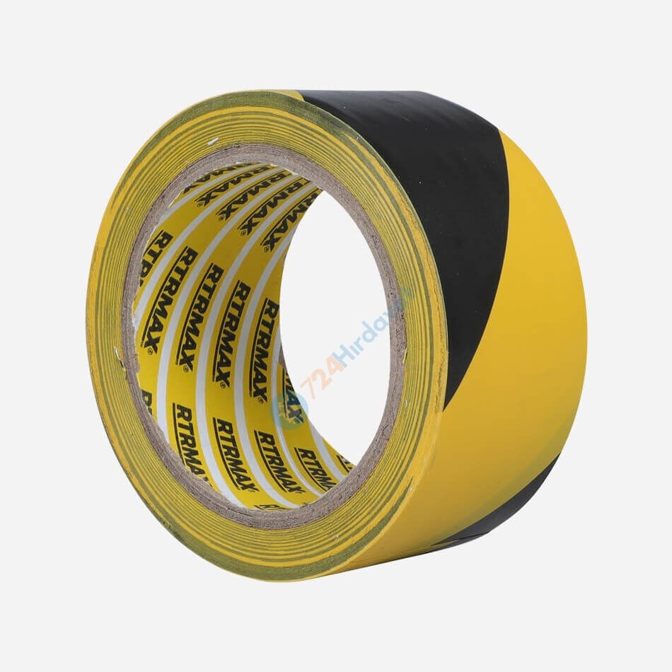 RTRMAX RNY5025 Yer İşaretleme Bandı Sarı-Siyah 50 Mm*25 Yds Rtrmax