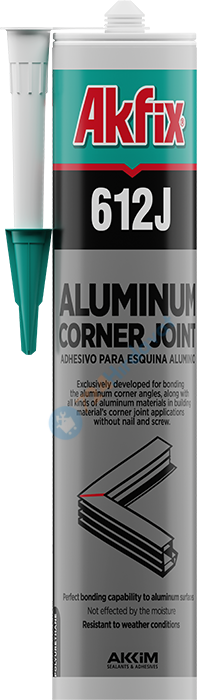 Akfix GA412 612J PU Ekspres Alüminyum Köşe Yapıştırıcı 310 ml