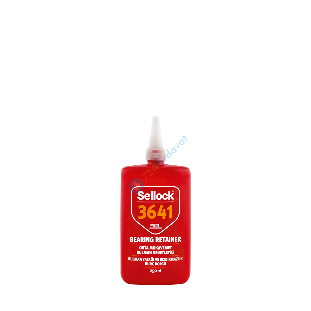 Selsil 3641 Orta Mukavemetli Rulman Kenetleyici 50 ml Sarı
