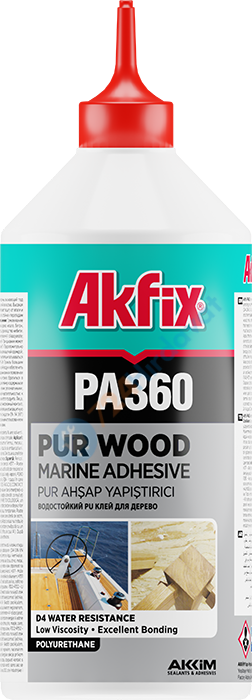 Akfix GA365 PA360 PU Ahşap Deniz Tutkalı 500 gr