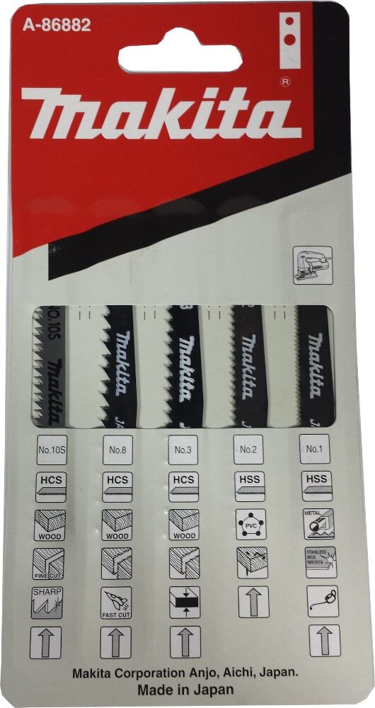 Makita A-86882 5li Paket Dekupaj Testere Bıçak Seti