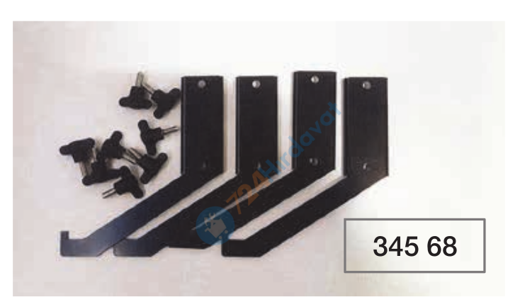 Kristal 345 68 Yedek Emniyet Ayakları Seti