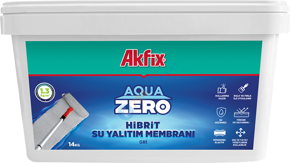 Akfix WHM0105 Aqua Zero Hibrit Su Yalıtım Membranı (1 kg)