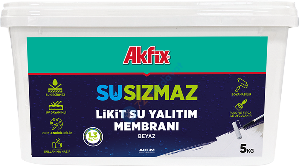 Akfix WSS05 Su Sızmaz Likit Su Yalıtım Membranı – 5 kg