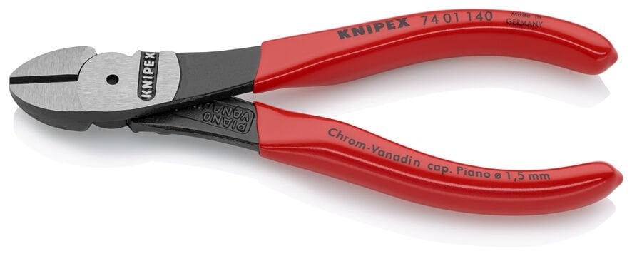 Knipex 74 01 140 Ağır Hizmet Yan Keski