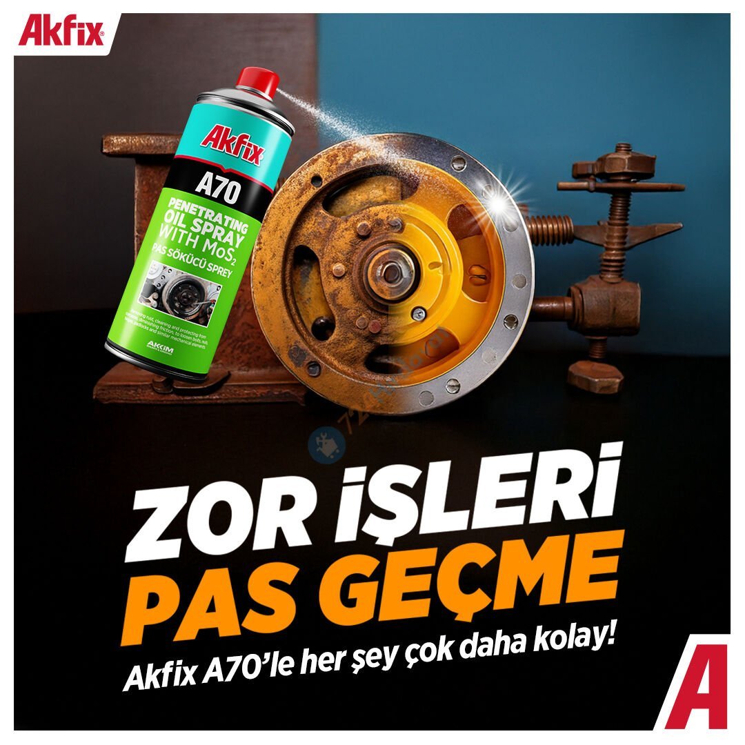 Akfix A70 YA040 Pas Sökücü Sprey 400 ml