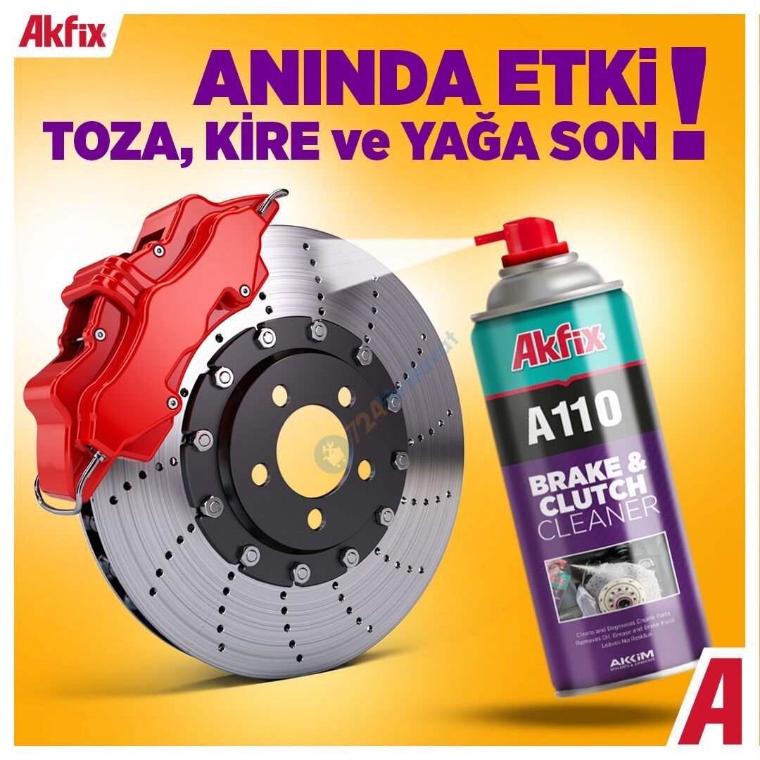 Akfix A110 YA350 Fren Balata Temizleyici Sprey 500 ml