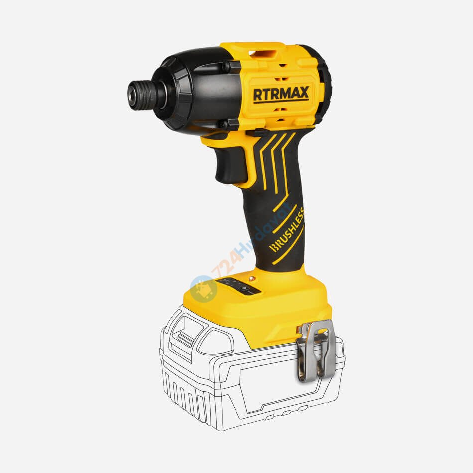 RTRMAX RTS5020B Akülü Torklu Vi̇dalama Kömürsüz 200Nm *Aküsüz* Rtrmax S-Lion