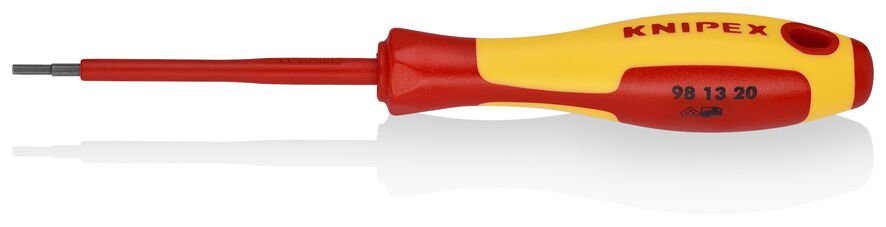 Knipex 98 13 20 2x75mm VDE İzoleli Allen Uçlu Anahtar Tornavida