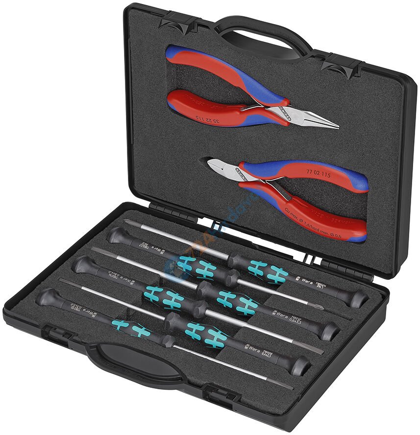 Knipex Elektroni̇kçi̇ Pense Seti̇