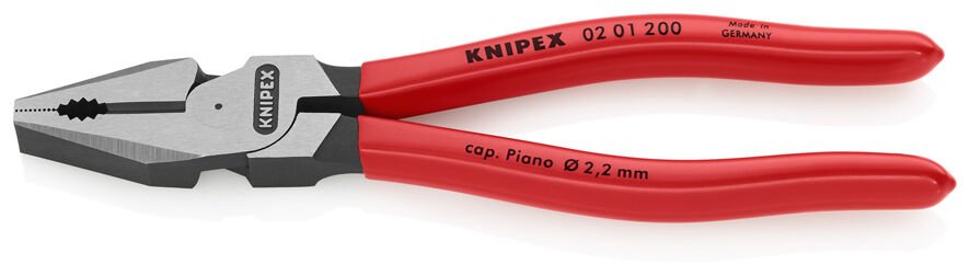 Knipex 02 01 200 Ağır Hizmet Kombine Pense