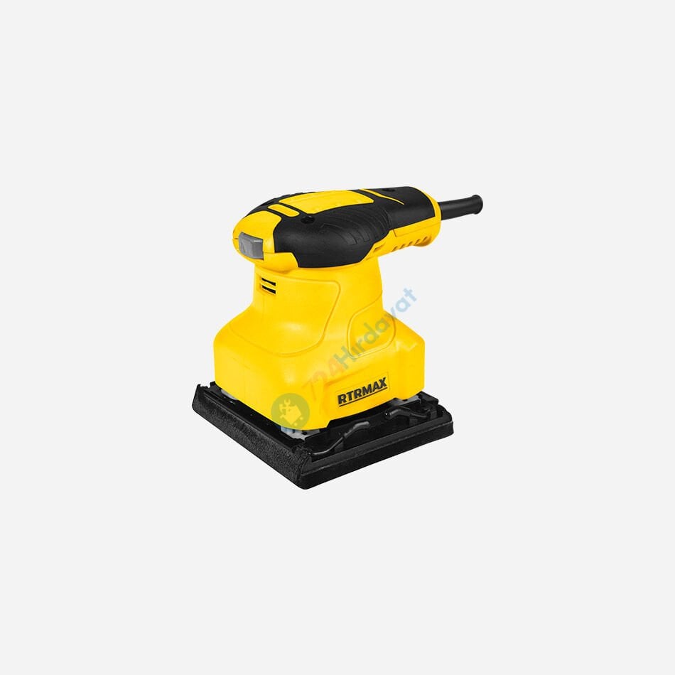 RTRMAX RTM3740 Avuç İçi̇ Ti̇treşi̇mli̇ Zımpara Maki̇nesi̇ 230W 100*110 Mm Rtrmax