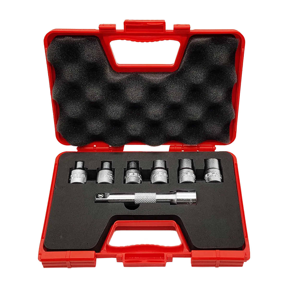 İzeltaş 1/2'' Star (Torx) Lokma Anahtar Takımı 7 Parça