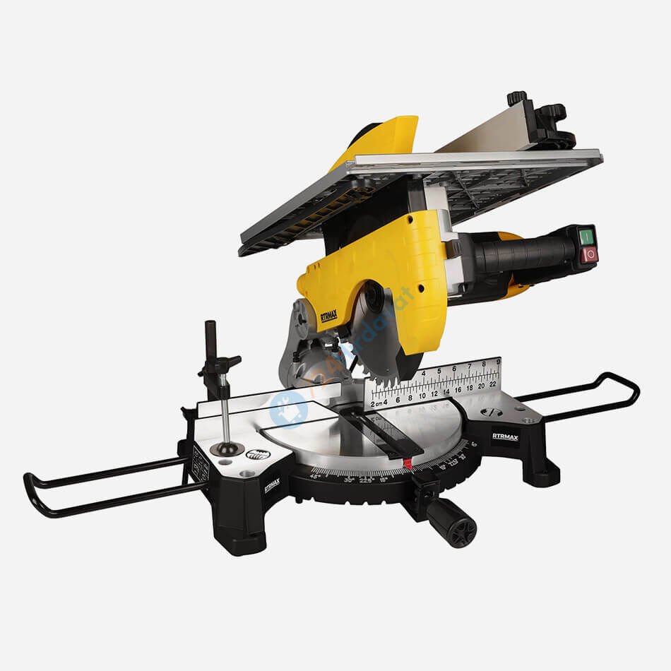 RTRMAX RTM623 Üstten Tablalı Gönye Testere Makinesi 1800W 250 Mm Rtrmax