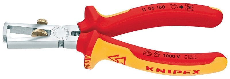 Knipex 11 06 160 VDE Kablo Sıyırma Pensesi