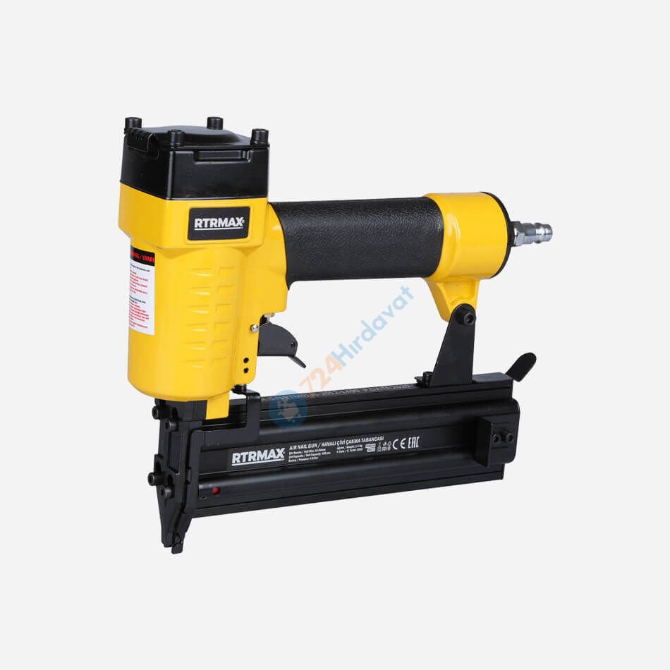 RTRMAX RTM0135 Havalı Çi̇vi̇ Çakma Tabancası 10-50 Mm Çantalı Rtrmax