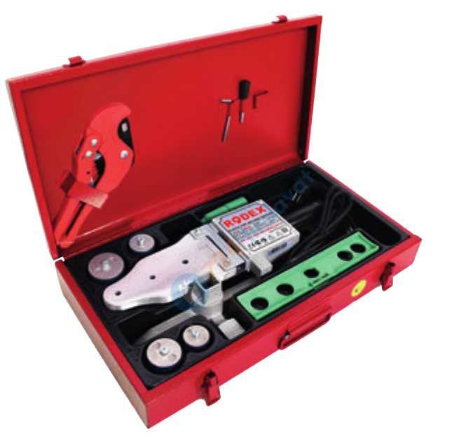 RODEX BORU KAYNAK MAKİNESİ LÜKS SET (20-40 MM PAFTALI)