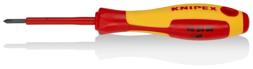 Knipex 98 24 00 Ph0x60 VDE İzoleli Yıldız Uçlu Tornavida