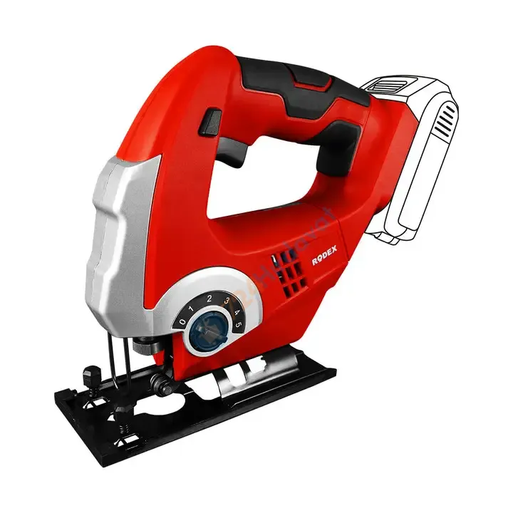 RODEX AKÜLÜ DEKUPAJ TESTERE 18MM 20V ÇANTALI