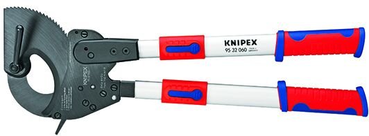 Knipex 95 32 060 Teloskopik Kollu Cırcırlı Kablo Makası