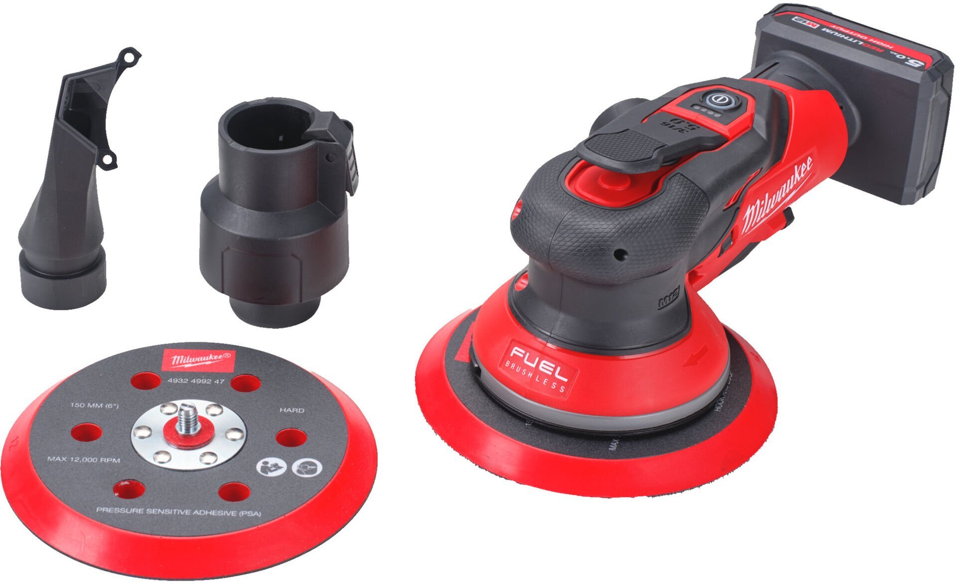 Milwaukee M12 FROS5-502X FUEL 150 MM Ø 5 MM ORBITAL ZIMPARA