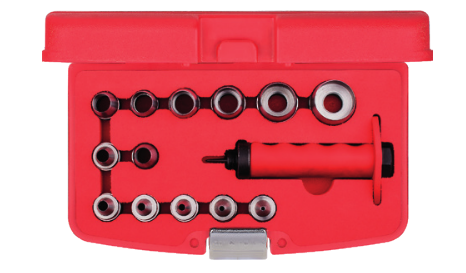 Ceta Form L40-P14 14 Parça Değiştirilebilir Ağızlı Kayış Zımba Takımı