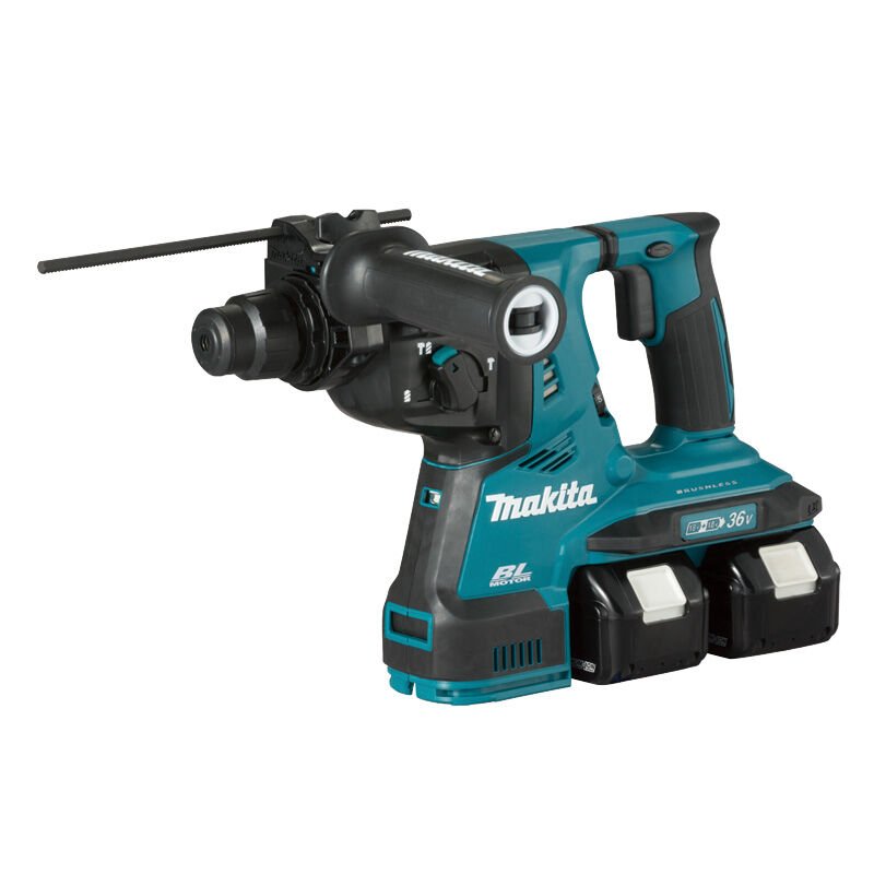 Makita DHR280PT2J 2x18V Li Çift Akülü Elektropnömatik Kırıcı Delici Matkap