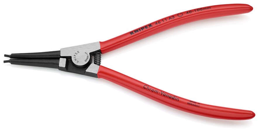 Knipex 46 11 A3 Düz Dış Segman Pensi