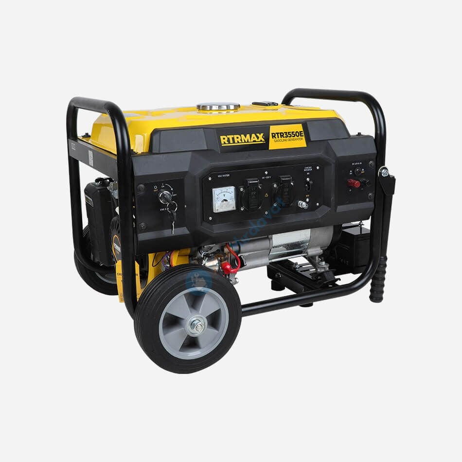 RTRMAX RTR3550E Benzinli Jeneratör 3.5 Kva/2.8 Kw Marşlı Rtrmax