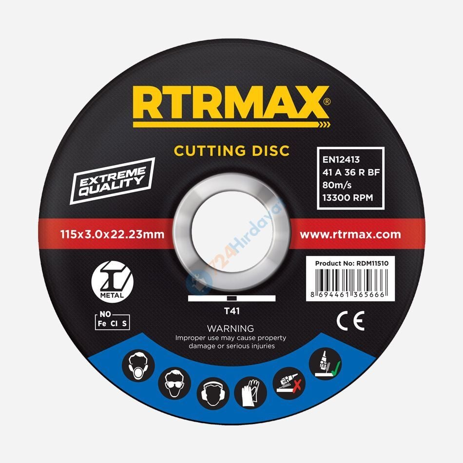 RTRMAX RDM35030A Sabit Tezgah Kesme Diski 350*3.0*25.4 Rtrmax