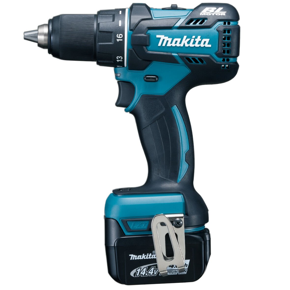 Makita DDF470RMJ 14.4V Li Çift Akülü Darbesiz Matkap Vidalama