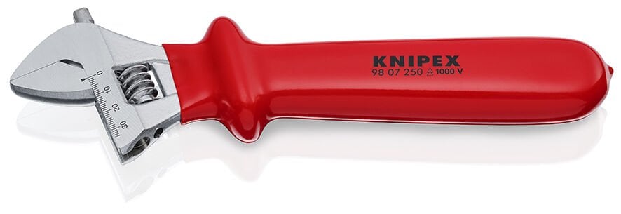 Knipex 98 07 250 İzoleli Kurbağacık Anahtar