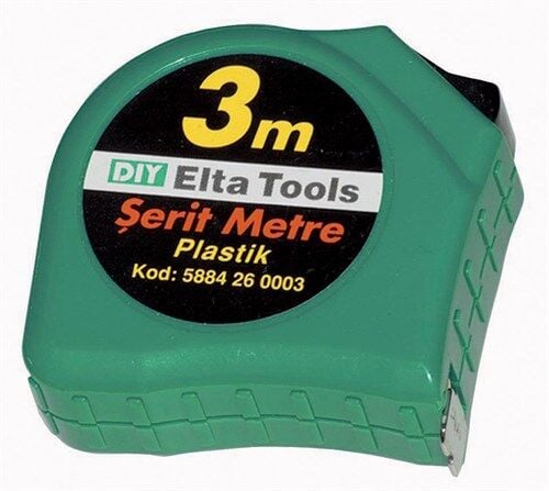 Elta Plastik Şerit Metre 3 M
