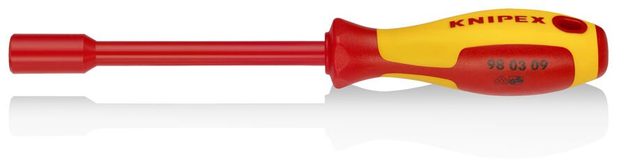 Knipex 98 03 09 9x125mm VDE İzoleli Lokma Uçlu Tornavida