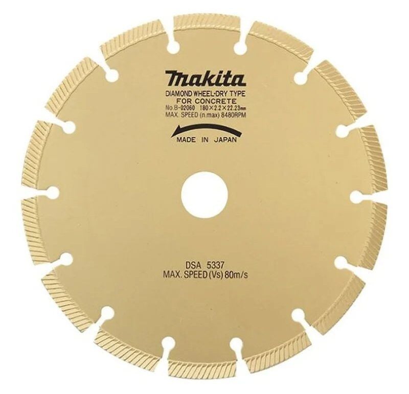 Makita B-02060 180 mm Elmas Testere