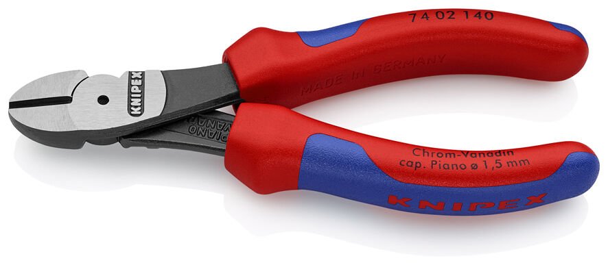 Knipex 74 02 140 Ağır Hizmet Yan Keski