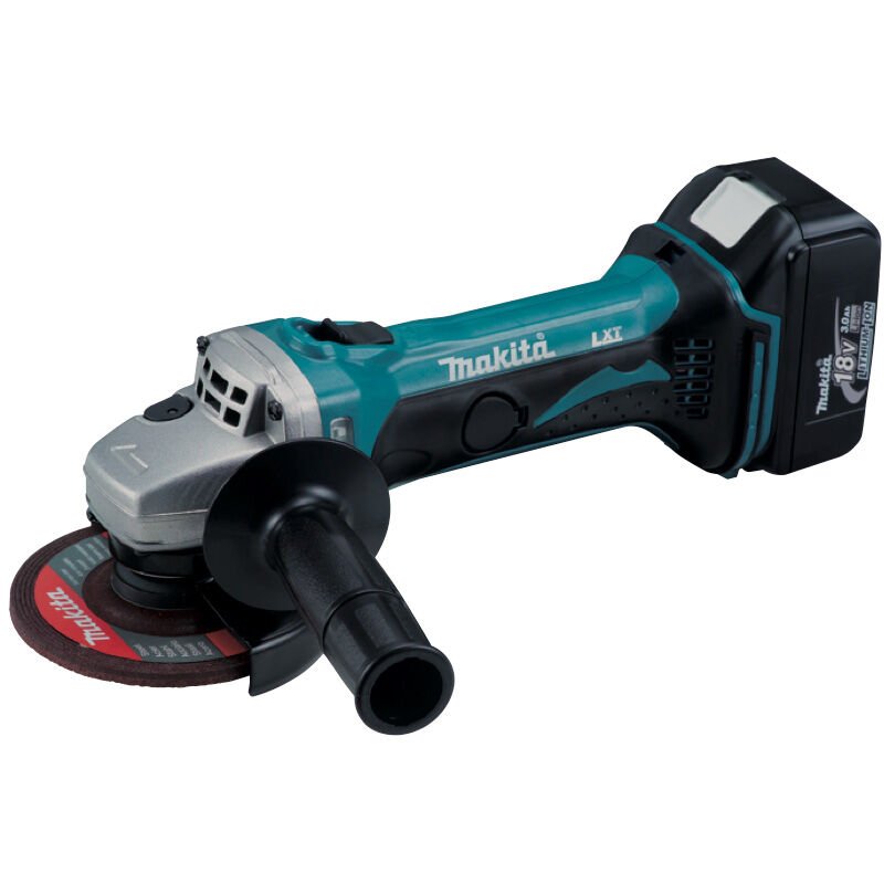Makita DGA452RMJ 18V Li 115mm Çift Akülü Avuç Taşlama