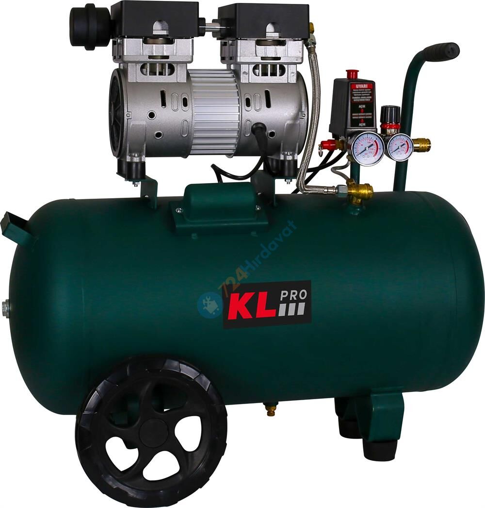 KL PRO KLK50S 50 LT 1 HP ( 750 W ) YAĞSIZ SESSİZ HAVA KOMPRESÖRÜ
