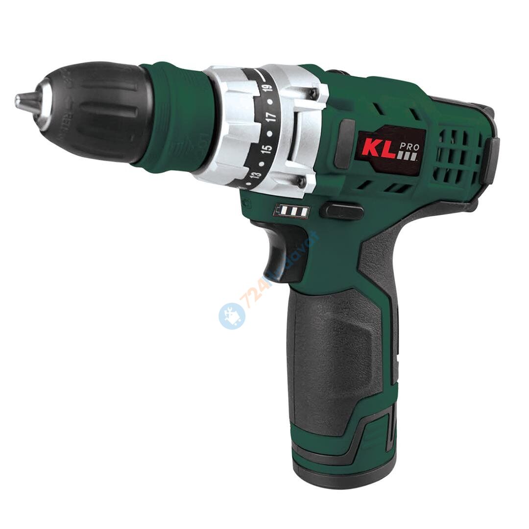 KL PRO KLNM1020-1 10.8V 2.0 AH ŞARJLI DARBESİZ VİDALAMA/MATKAP-TEK B