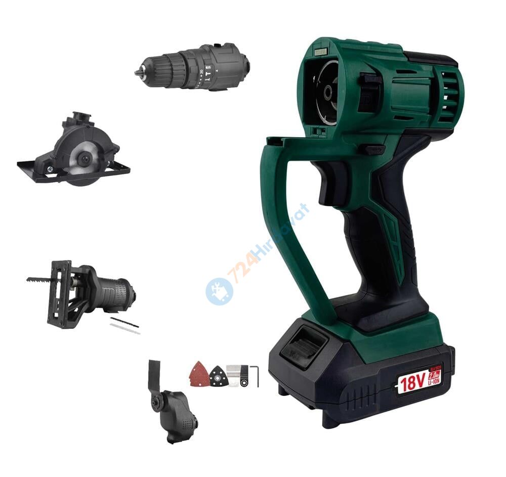 KL PRO KLMS18-20 18V 2.0 AH ŞARJLI MULTİ SET
