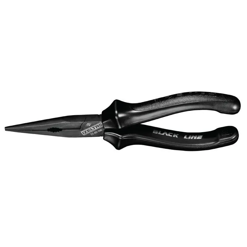 İzeltaş 180 Mm Kargaburun Düz Uçlu Black Line